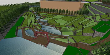 打造靈動自然 精品疊水景觀設(shè)計(jì)SU模型的藝術(shù)與實(shí)踐